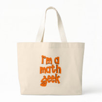 I'm a math geek bags