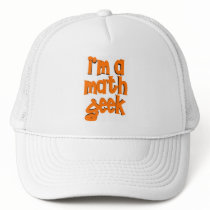 I'm a math geek trucker hat