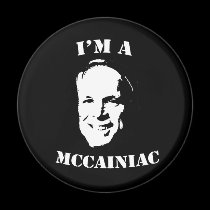 I'm a McCainiac Magnet magnets