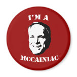 I'm a McCainiac Magnet