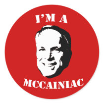 I'm a McCainiac Sticker