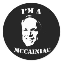I'm a McCainiac Sticker