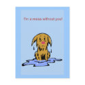 Im a Mess Postcard