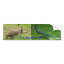 I'm a Nature Lover ! bumper sticker bumper stickers by write2chinu I'm a Nature Lover ! bumper sticker bumper stickers