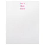 Im a New Mom. Letterhead