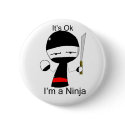 I'm A Ninja (button)