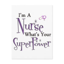 I'm A Nurse Postcards