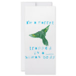 I'm a Parrot rack cards