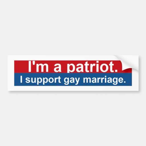 I Support Gay Marriage Sticker 40