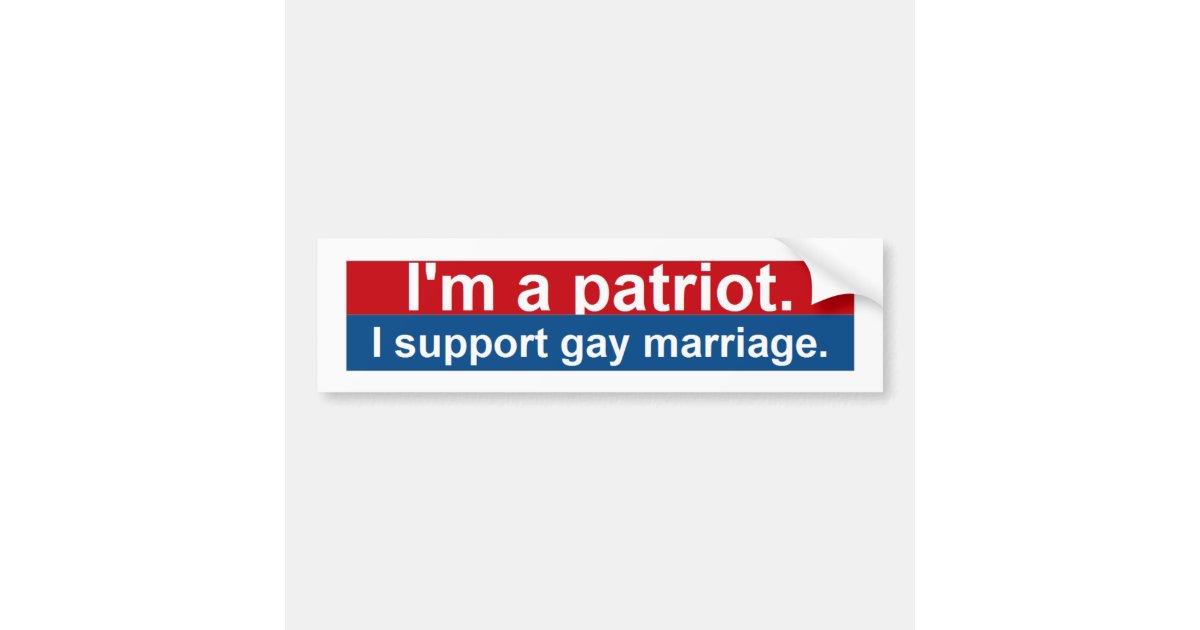 I Support Gay Marriage Sticker 80