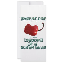 I'm a Pepper Personalized Rack Card