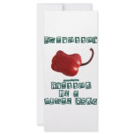 I'm a Pepper rack cards
