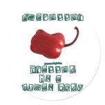 I'm a Pepper Stickers