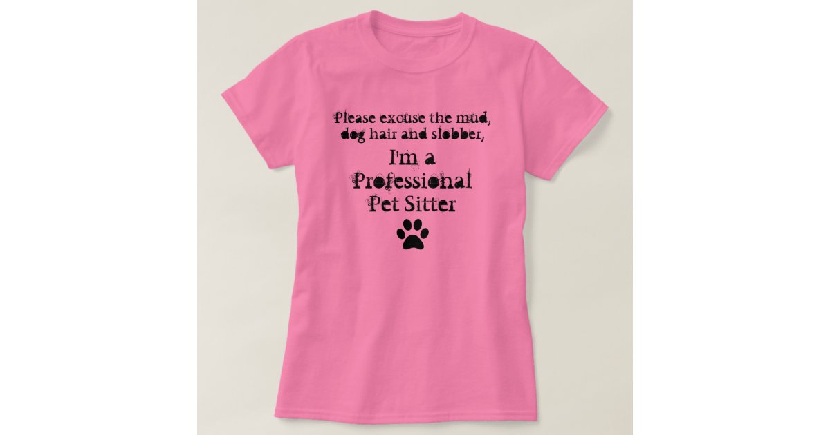 pet sitter shirt