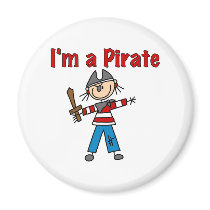 I'm a Pirate magnets by stick_figures I'm a Pirate magnets