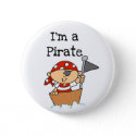 I'm a Pirate T-shirts and Gifts button
