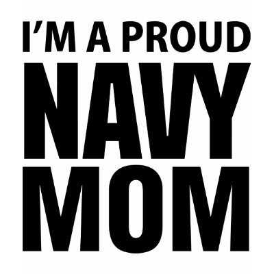 I'M A PROUD NAVY MOM SHIRTS by navyformoms
