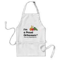 I'm a Proud Orthorexic aprons by noagenda I'm a Proud Orthorexic aprons