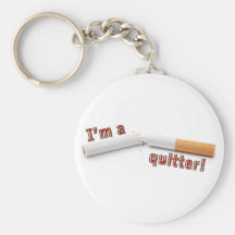 I'm a quitter! keychains