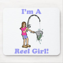 I'm A Reel Girl Mousepad