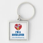 I'm a River Lover Keychain