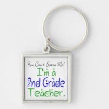I'm a Second Grade Teacher Keychain