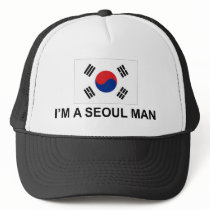 I'm a Seoul Man hats by worldshop I'm a Seoul Man hats