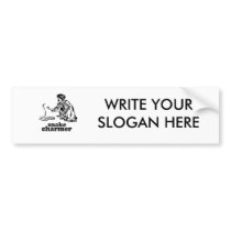 I'M A SNAKE CHARMER BUMPER STICKER