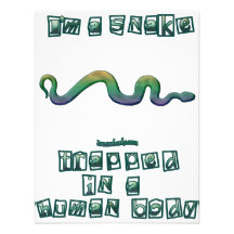 I'm a Snake Invitation