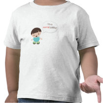 I'm a Social Toddler Boy Speech Bubble t-shirts