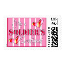 "I'm A Soldiers Sweetheart" postage by kokobaby "I'm A Soldiers Sweetheart" postage