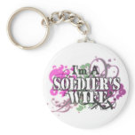 I'm a Soldier's Wife keychains