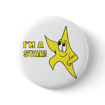 I'm A Star buttons by cuteforkids I'm A Star buttons