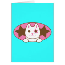 I'm a STAR CAT so cute! Card