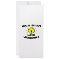 I'm A Star Custom Rack Cards