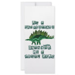 I'm a Stegosaurus Rack Card Design