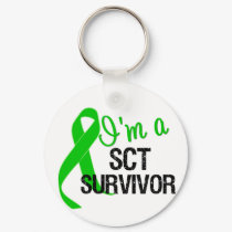 Im a Stem Cell Transplant Survivor (SCT) keychains