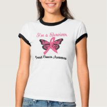 I'm a Survivor Breast Cancer T-Shirts by cancerapparel I'm a Survivor Breast Cancer T-Shirts