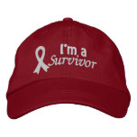 I'm a Survivor - Lung Cancer Embroidered Hat