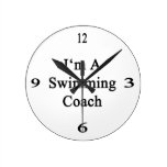 I'm A Swimming Coach Wallclock