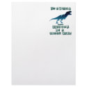 I'm a T-Rex letterhead