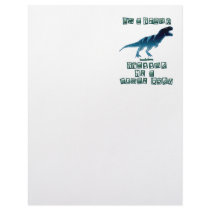 I'm a T-Rex letterhead