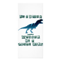 I'm a T-Rex Rack Cards