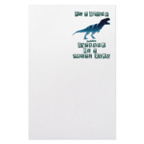 I'm a T-Rex stationery
