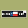 I'm a Texan At Heart Bumper Sticker I'm a Texan At Heart Bumper Sticker