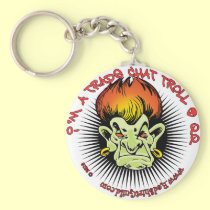 I'M A TRADE CHAT TROLL QQ keychains