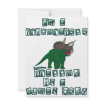 I'm a Triceratops Announcement