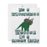 I'm a Triceratops Announcement