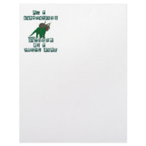 I'm a Triceratops letterhead