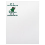 I'm a Triceratops Personalized Letterhead